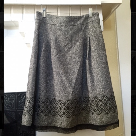 Ann Taylor LOFT Wool Skirt