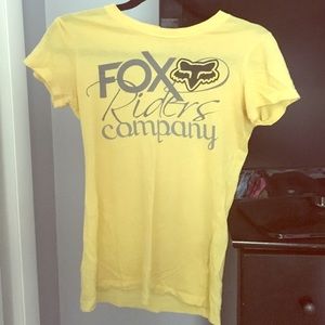 Womens Fox Riders Co tee