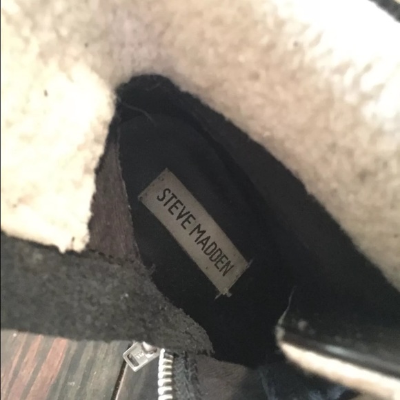 Worn once Steve Madden high heeled boots - Picture 4 of 4