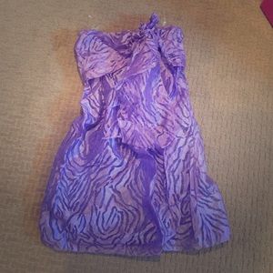 NWT Karlie Zebra Dress