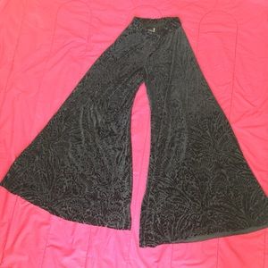 Black Milk Clothing Burn Velvet pants