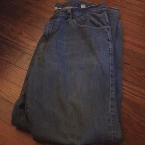 J Crew men's flannel lined jeans