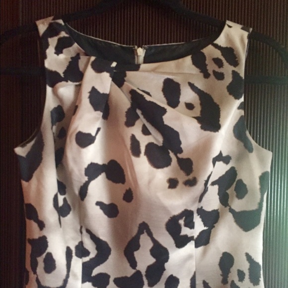 Ann Taylor petite animal print dress