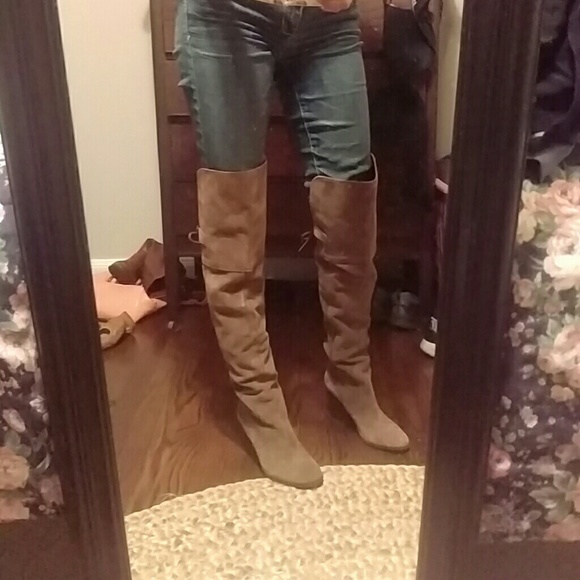 Thigh high boots