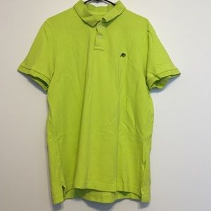 Lime green Aeropostale polo shirt
