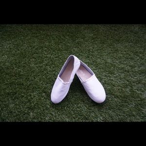 White canvas shoes