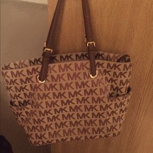 Brown Michael Kors Shoulder Purse