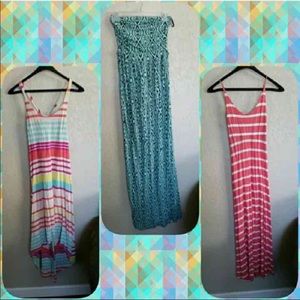 ❣TRADED❣3 dresses and yeti colster and mint 30oz