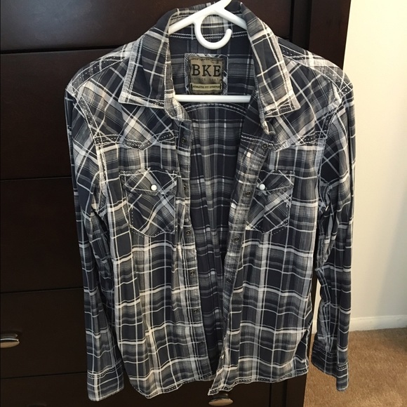 BKE Other - BKE plaid button down shirt (men's)