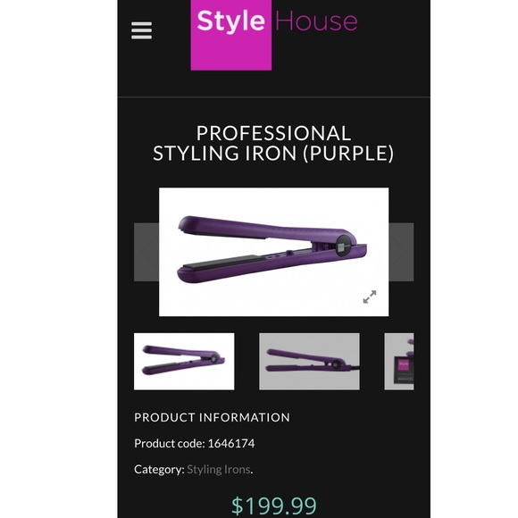 style house flat iron