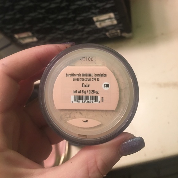 Bareminerals foundation& all over face color