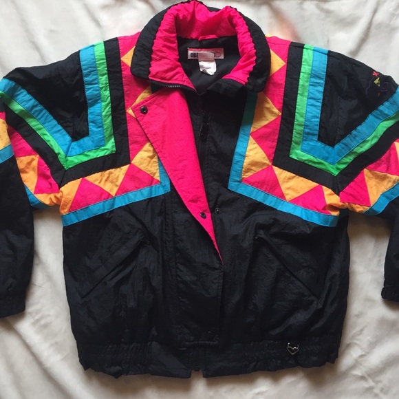 80's ski/ windbreaker jacket