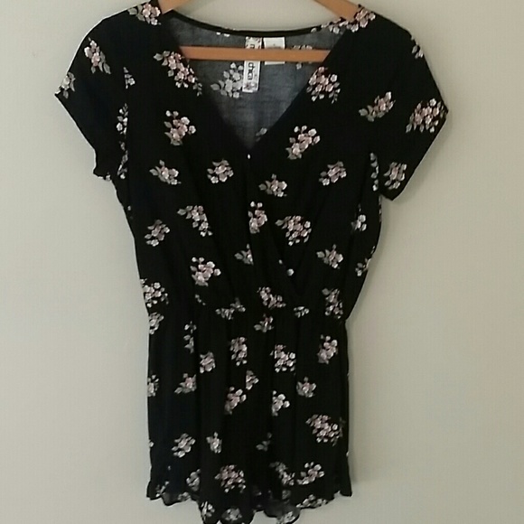 Spring floral romper