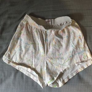 Paint splatter shorts