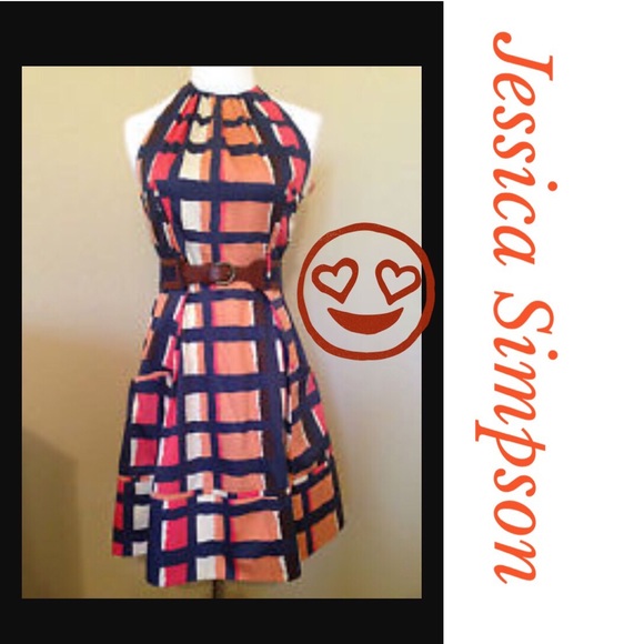 Jessica Simpson Dresses & Skirts - Cute Jessica Simpson halter dress