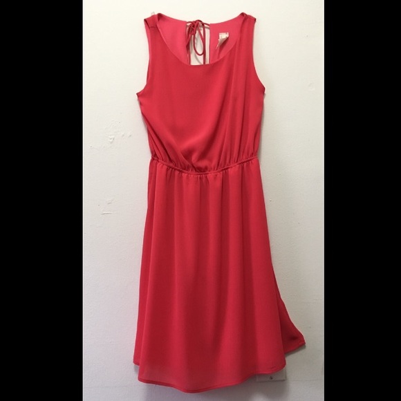 Teenplo bright coral dress - Picture 1 of 2