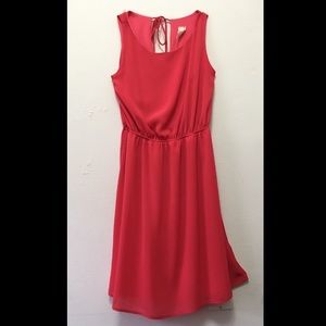 Teenplo bright coral dress