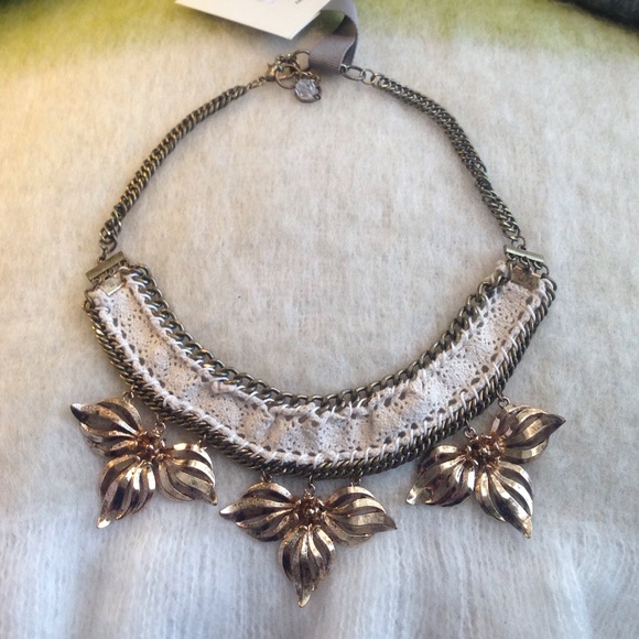 Beautiful statement necklace from Anthropology.