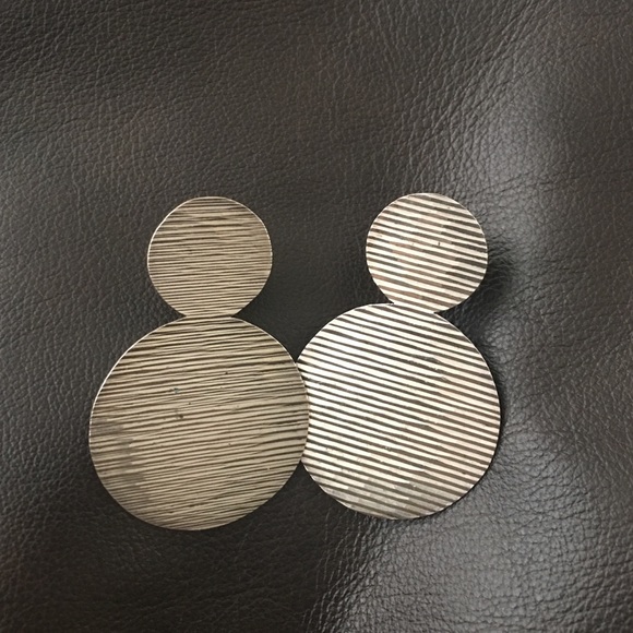 Large Sterling Silver Earrings - image 2