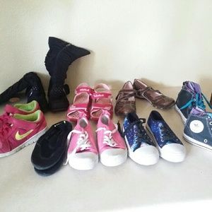 Girls shoes lot size 13