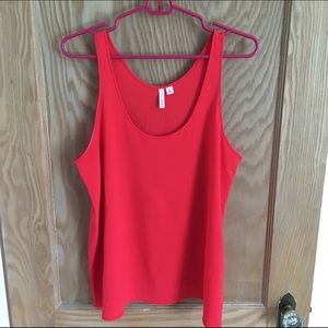 Silky Red tank