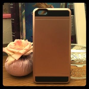 New hidden wallet Rose Gold iphone 6s Plus case!