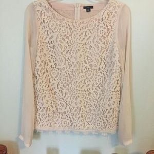 Ann Taylor lace top