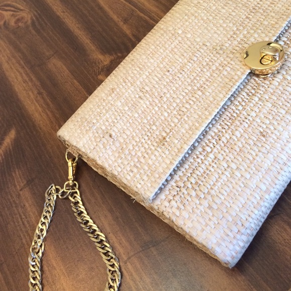 Agatha twill clutch