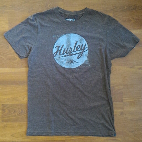 Hurley Brown Tee Shirt - Picture 2 of 4