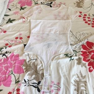 Sexy White bodysuit from American Apparel!