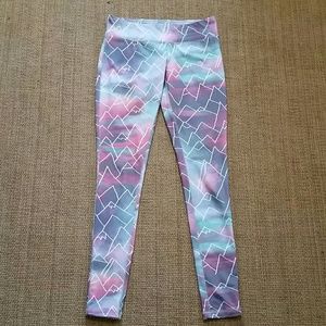 Pastel Mountain Printed Leggings