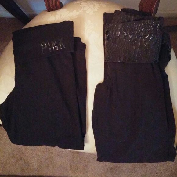 PINK Victoria's Secret Pants - 🌷2 FOR $15🌷PINK VS FOLD OVER YOGA