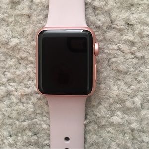 Rosegold apple watch