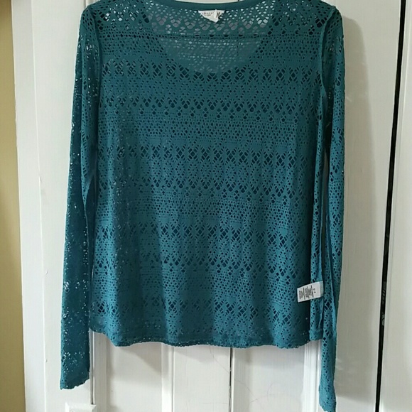 Lace sweater
