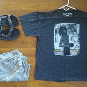 Bob Marley Billabong Tee Shirt XXL