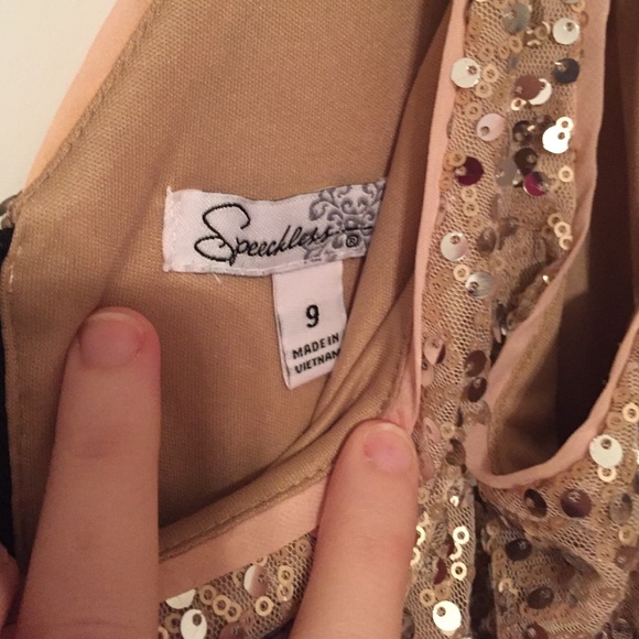 Speechless pink sequin dress - Picture 3 of 3