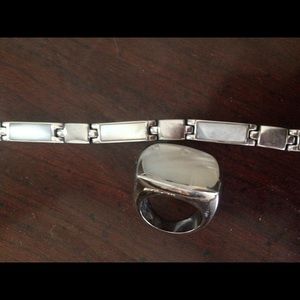 Bracelet and matching ring