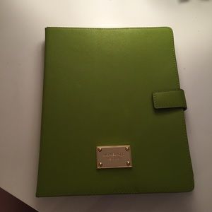 Green Michael Kors iPad Case