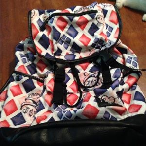 Harley Quinn and the Joker back pack.