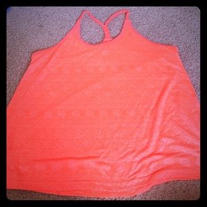 XL coral tank Rue 21