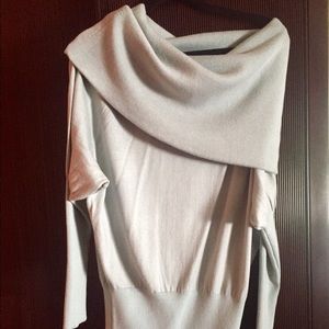 Parisienne and Back Cowl Knit Dress