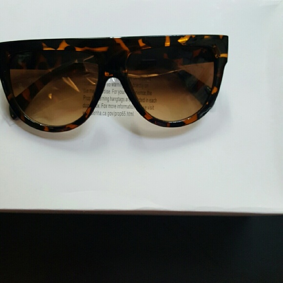 Oversize Sunglasses Women Shades Men Retro Flat To - Picture 2 of 2