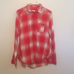 AEO plaid button down AEO plaid button down