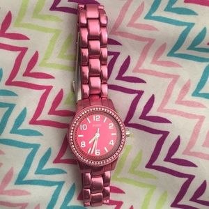 Pink Guess watch