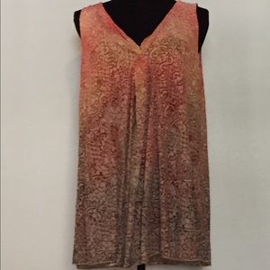 J Jill Boho tank in Rayon NWT size 2X