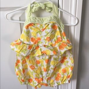 3-6 Janie and Jack bubble romper