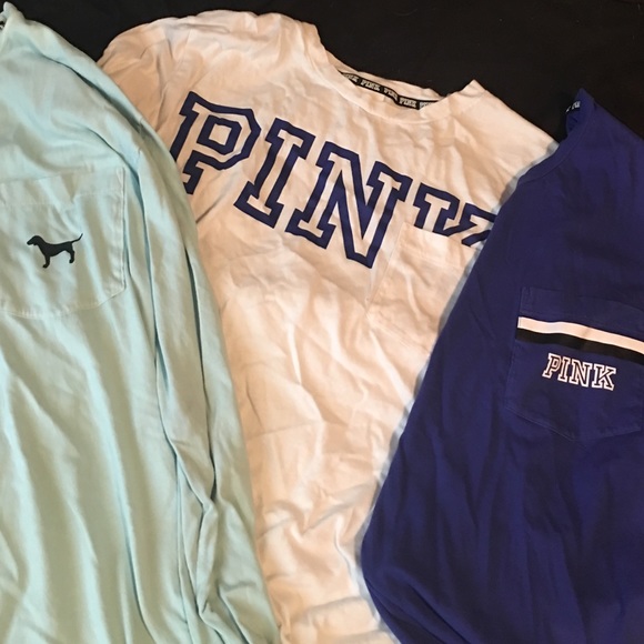 VS Victoria's Secret Pink Shirt Bundle