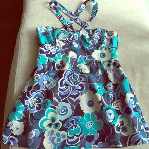 Nanette Lepore vintage print halter