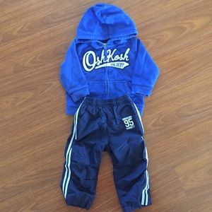 Osh Kosh Baby Sweatshirt & athletic pants Sz 18mt