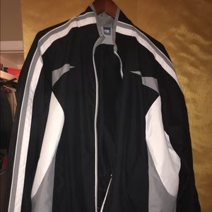 Black and White Track Suit